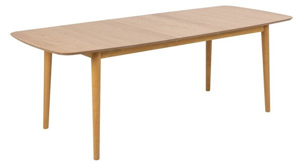 Tavolo da pranzo pieghevole con piano in rovere 180x90 cm Montreux - Actona