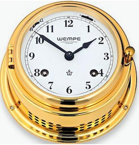 Wempe - CW310010 - Orologio in vetro - 150mm - Ottone - Numeri arabi - BREMEN II