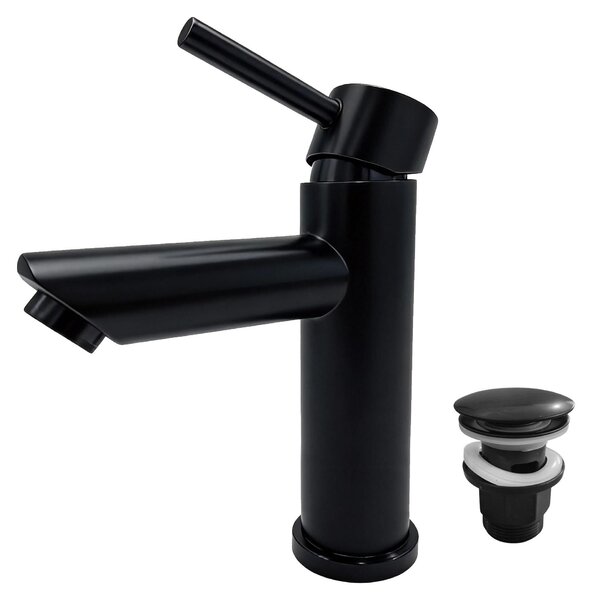 Miscelatore monocomando per lavabo, design compatto