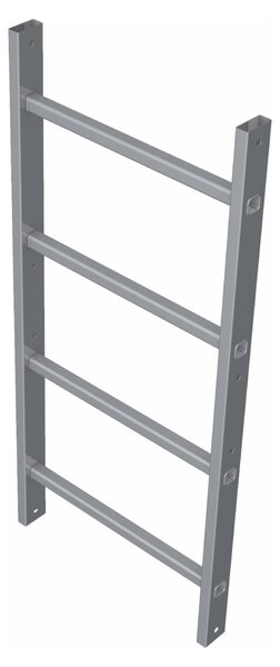 Scala a pioli in alluminio Zarges da 1,12 m