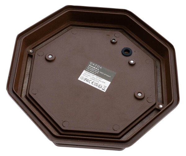 Lampada da soffitto rustica marrone ruggine 21,3 cm IP44 - Bri