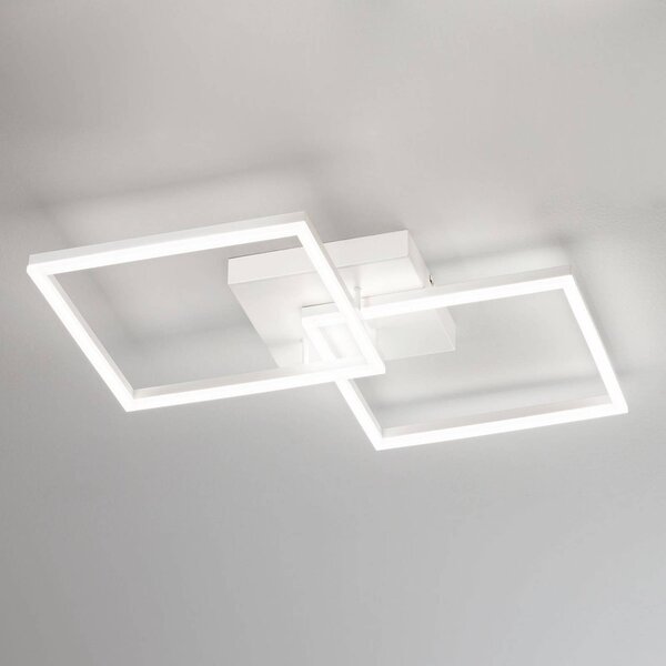 Fabas Luce Moderna plafoniera LED Bard, bianca