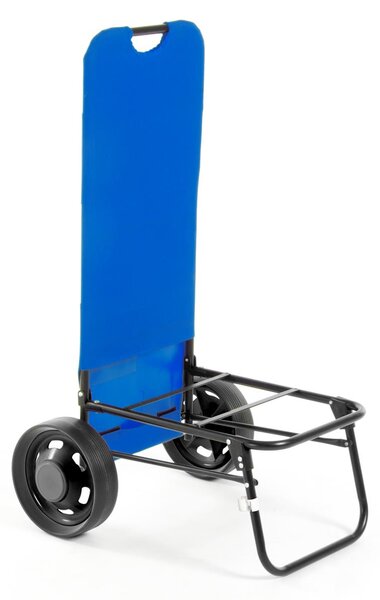Carrello da Spiaggia PortaOggetti e Porta Ombrellone in Acciaio Beach Blu