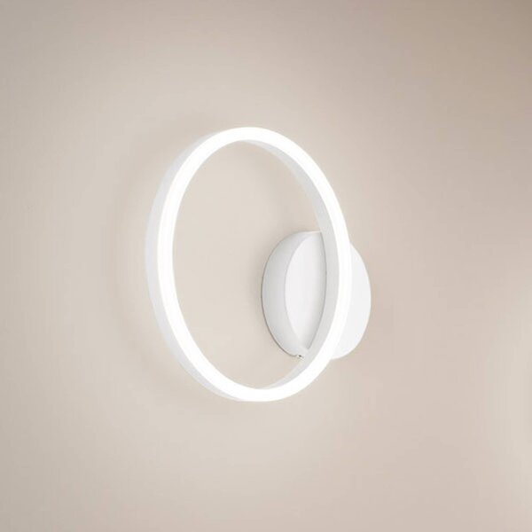 Fabas Luce Applique LED Giotto, 1 luce, bianca