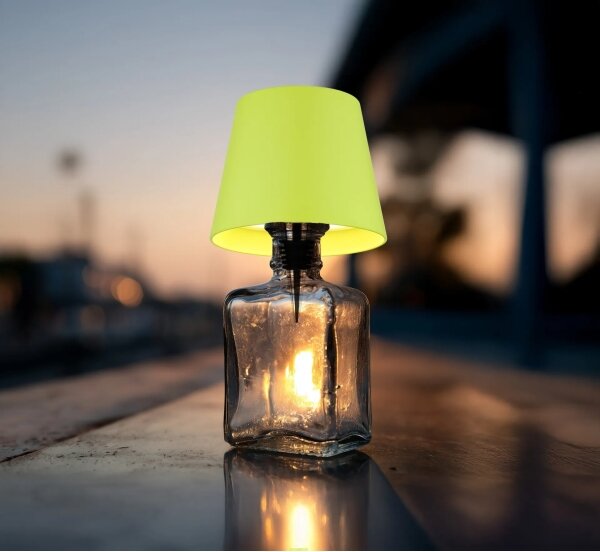 Globo 58488NG-LED Lampada da tavolo VANNIE dimmerabile touch ricaricabile da esterno 3W/5V IP54 1800mAh verde