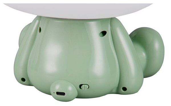 Lampada per bambini LED verde Hopper – Reality