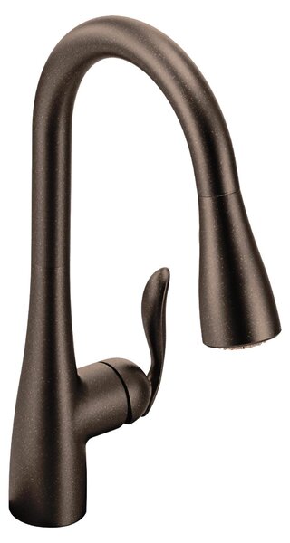 Rubinetto da cucina monocomando con alto collo e doccetta estraibile