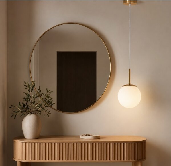 Brilagi - Lampadario a cavo MILO 1xE27/60W/230V, finitura oro