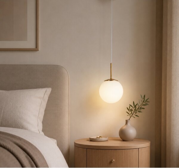 Brilagi - Lampadario a cavo MILO 1xE27/60W/230V, finitura oro