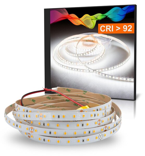 Striscia LED ATLA bianco freddo (6000k) 24W 5 metri 24V IP20 CRI 92