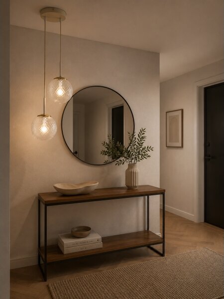 Brilagi - Lampadario sospeso con cavo STELLA 2xE27/60W/230V beige/oro
