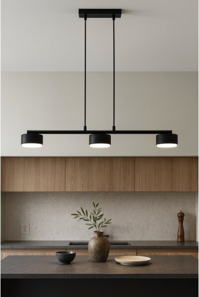 Brilagi - Lampada a sospensione LED su cavo MONO 3xGX53/30W/230V nero