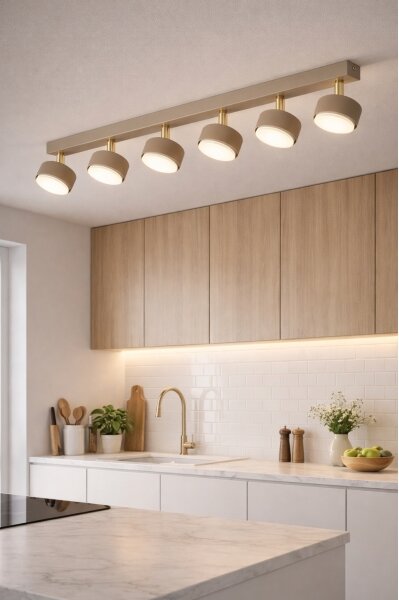Brilagi - Faretto LED MONO 6xGX53/30W/230V beige/dorato