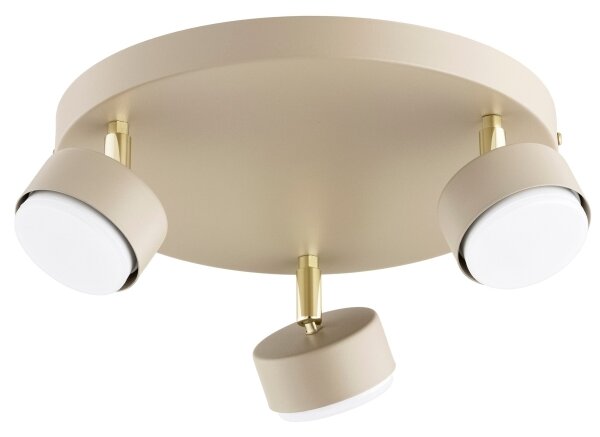 Brilagi - Faretto LED MONO 3xGX53/30W/230V beige/dorato
