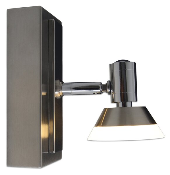Näve - Faretto da parete e soffitto, Jericho, dimensioni: l: 15 cm; l: 7,3 cm; h: 13,7 cm; 1226642