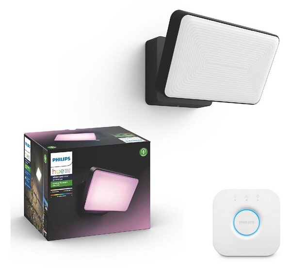 Philips - Proiettore LED RGB da esterno Hue DISCOVER LED/15W/230V IP44 + Hue Bridge