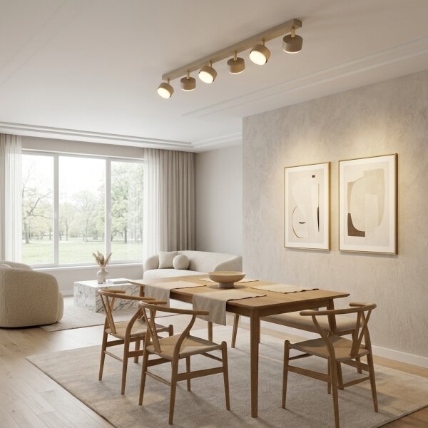 Brilagi - Faretto LED MONO 6xGX53/30W/230V beige/dorato