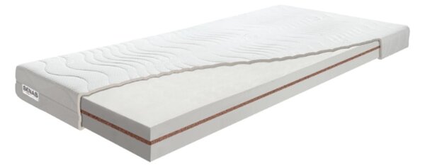 Materasso per bambini termoregolante bifacciale 90x200 cm in schiuma dura/media e lattice Magic Night - BENAB