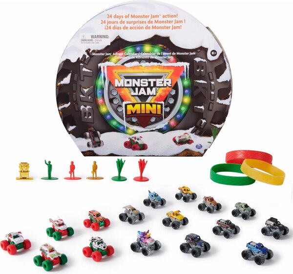 Mini calendario dell'avvento MONSTER JAM, 6065437 | KO