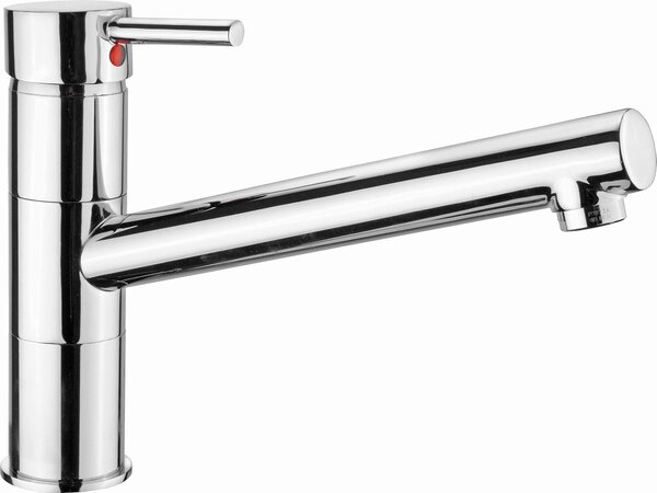 Miscelatore per lavabo - Corpo in ottone di alta qualità - Finitura cromata