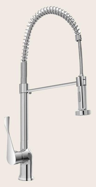Rubinetto lavello Cucina 2 jet orientabile Cromo
