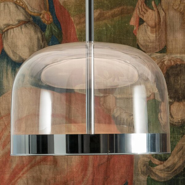 Fontana Arte Lampada a sospensione LED di rame Equatore, 23,8cm