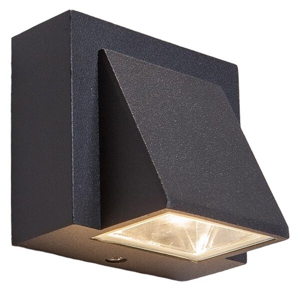 Lampade da esterno Lucande, MARIK, Nero, Balcone, Metallo, Moderno