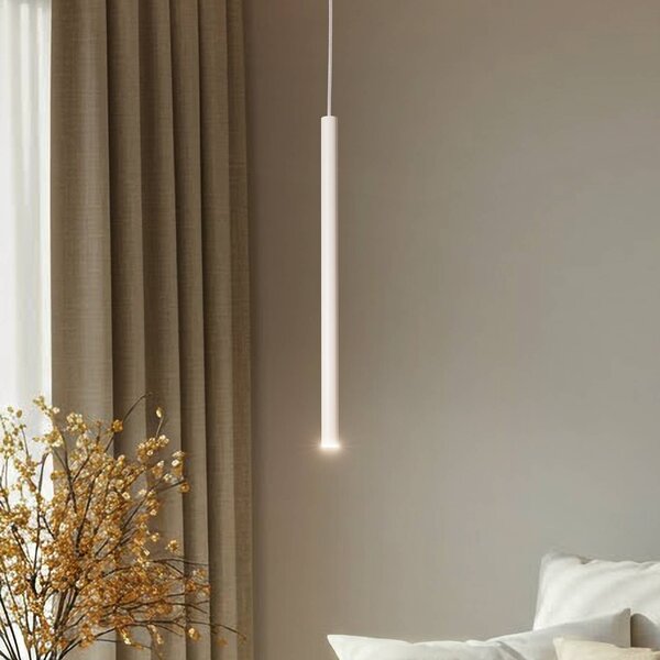 Lampada a sospensione Sopel 1 SIGMA, dimmerabile, Crema / Ambra, Soggiorno / Sala da pranzo, Metallo, Moderno, Lampada a sospensione