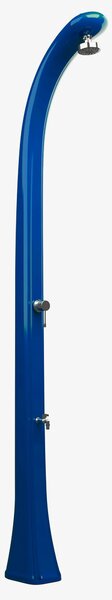 Doccia Solare da Esterno Giardino 20L Miscelatore e Lavapiedi Arkema Happy One Blu