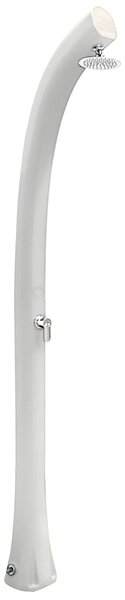 Doccia Solare da Esterno Giardino 26L Miscelatore Arkema New Happy Bianco