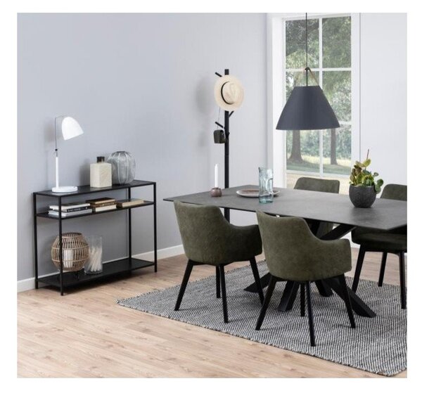 Tavolo consolle nero 100x35 cm Seaford - Actona