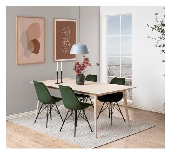 Sedia da pranzo verde scuro Eris - Actona