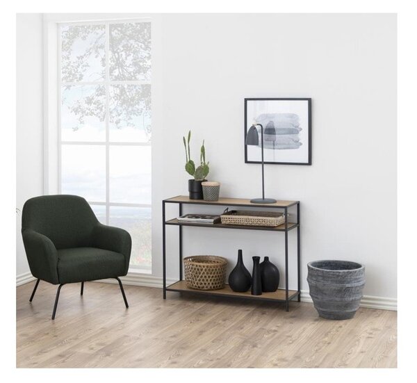Tavolo consolle nero 100x35 cm Seaford - Actona