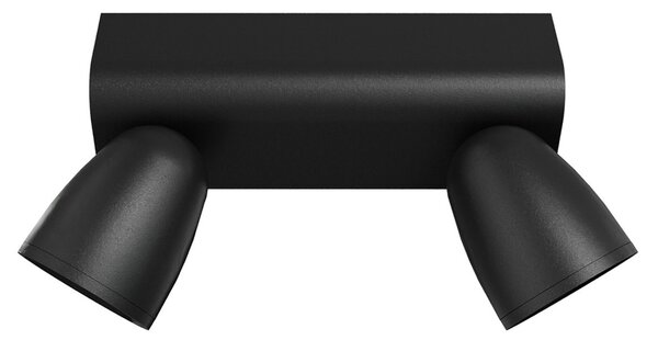 Applique da Esterno IP65 con 2 basi GU10 Serie AXIS - Nera