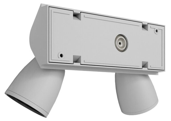 Applique da Esterno IP65 con 2 basi GU10 Serie AXIS - Bianca