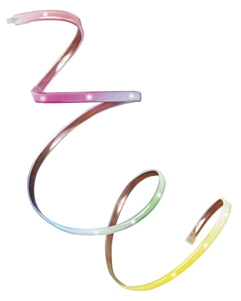 Ledvance - Striscia solare LED RGB dimmerabile FLEX MAGIC 5 m LED/1,6 W/3,7 V IP44 + telecomando