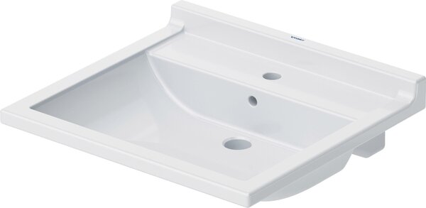 Duravit Lavabo Starck 3 Vital 60cm, 1 trou pour robinet, 0309600000, 0309600000