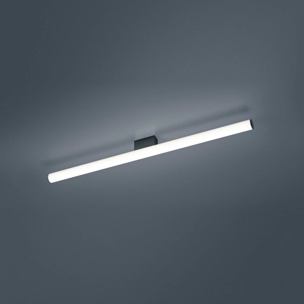 Helestra Loom LED da specchio, nero 90 cm