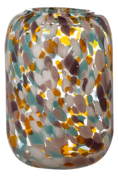 Vaso in vetro fatto a mano (altezza 18 cm) Vidia - Bloomingville