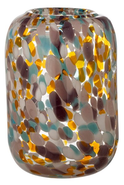 Vaso in vetro fatto a mano (altezza 18 cm) Vidia - Bloomingville