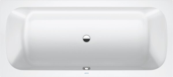 Duravit Collection One Baignoire, installation, 1800x800x480mm, acrylique, 2 inclinaisons du dossier, blanc, 700614000000000, 700614000000000