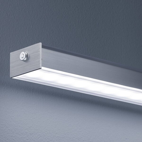 FISCHER & HONSEL Lampada a sospensione LED Vitan TW, grigio, 150 cm