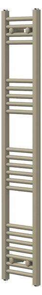 Asciugamani radiante LuxeBath Sahara, 300x1400 mm, beige, con attacco laterale, asciugamani radiante a pannello, porta asciugamani radiante da parete per bagno