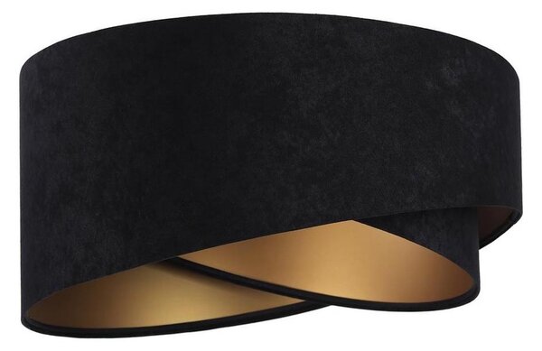 Paralume universale GALAXY E27 diametro 45 cm nero/oro