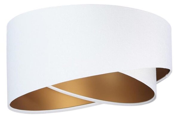 Paralume universale GALAXY E27 diametro 45 cm bianco/oro