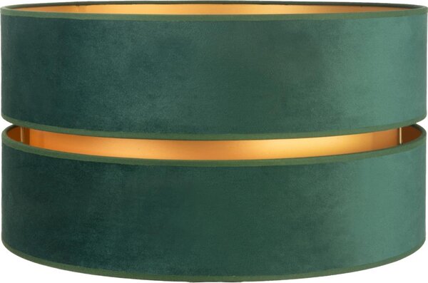 Duolla - Paralume universale DUO E27 diametro 40 cm verde/oro