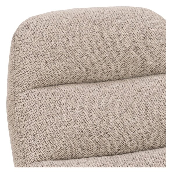 Lettino in bouclé beige Chaplin - Actona