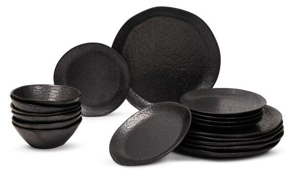 Set da pranzo in pietra 18 pz Dark Moon – Bonami Selection