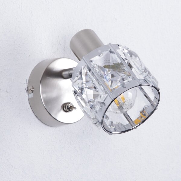 Globo 54356-1 - Luce Spot da parete KRIS 1xE14/40W/230V