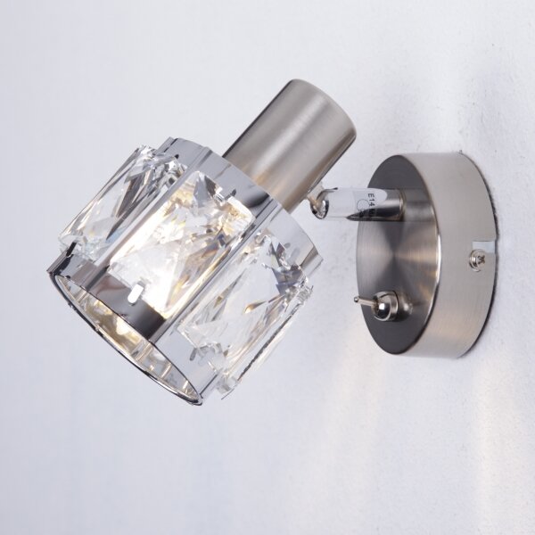 Globo 54356-1 - Luce Spot da parete KRIS 1xE14/40W/230V